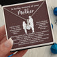 Memorial Necklace for Loss of Mother – Sympathy Gift with Message Card