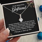 Romantic Necklace Gift for Girlfriend with Card