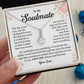 Soulmate Pendant Necklace for Her – Gift Box Jewelry
