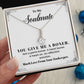 Funny Necklace Gift for Girlfriend Zookeeper Card