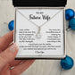 Future Wife Necklace Gift with Sentimental Message Card