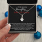 White Coat Ceremony Necklace – Gift for Daughter from Parents
