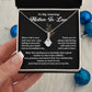 Mother-In-Law Pearl Necklace Gift from Bride with Heartfelt Message Box