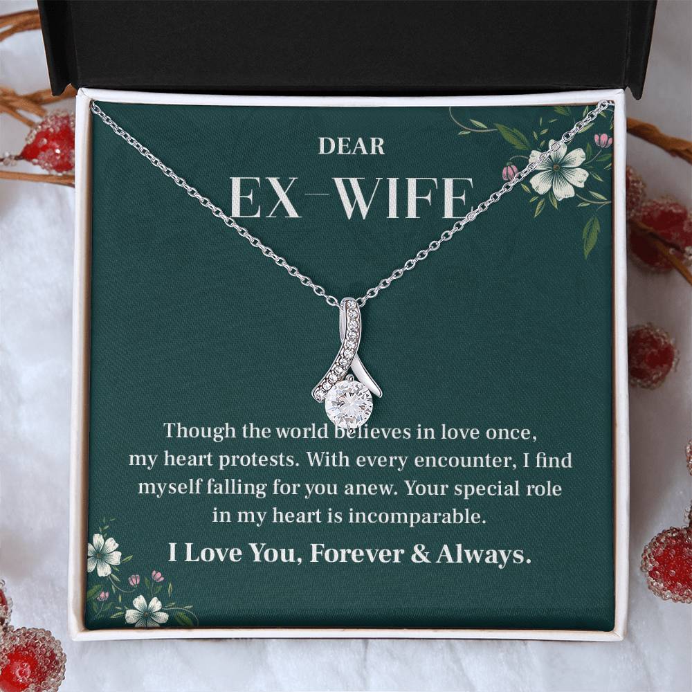 Dear Ex- Wife Though the world believes