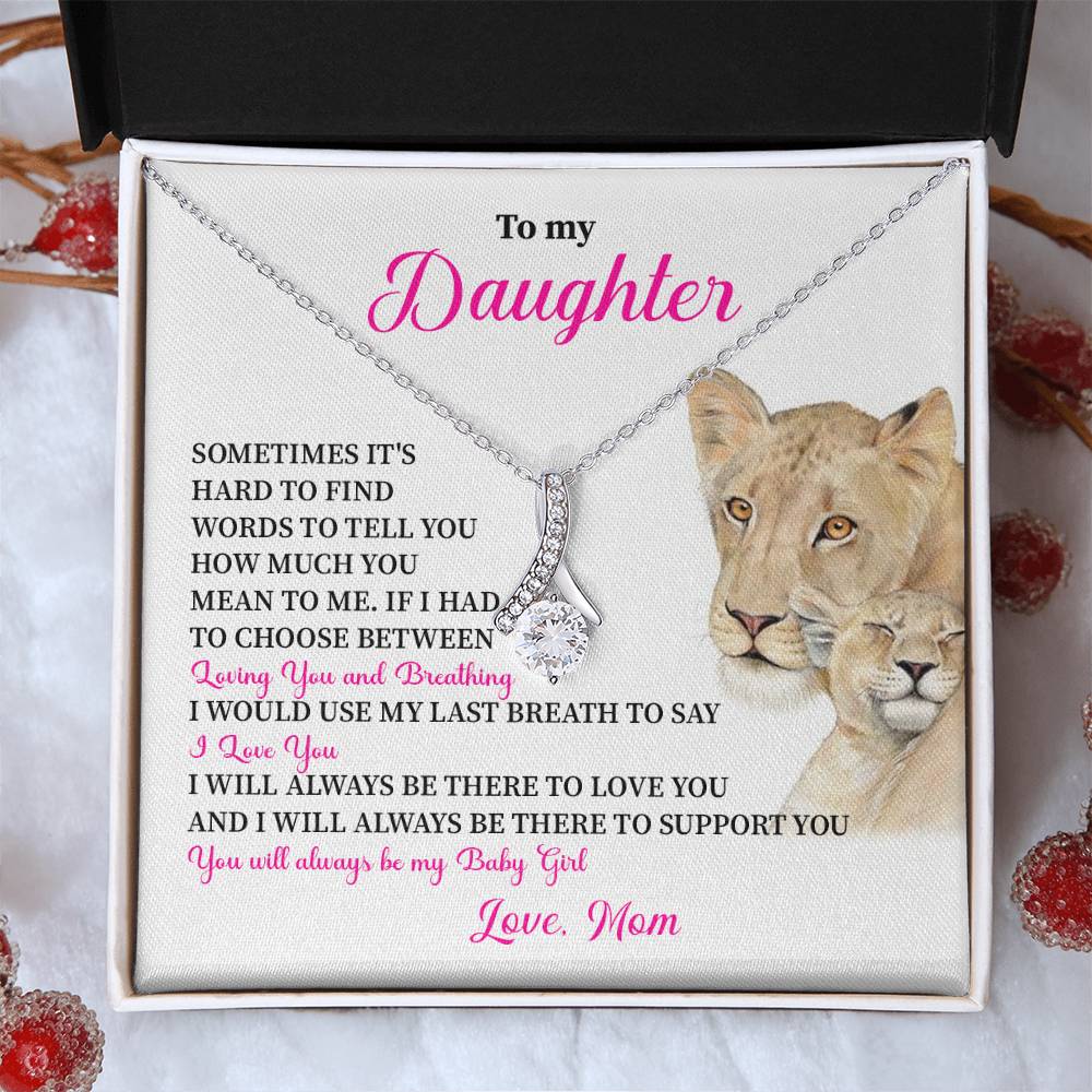 Necklace for Daughter from Mom – Gift Box Included