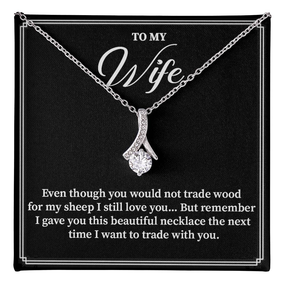 Funny Wife Gift from Gamer Husband – Message Card