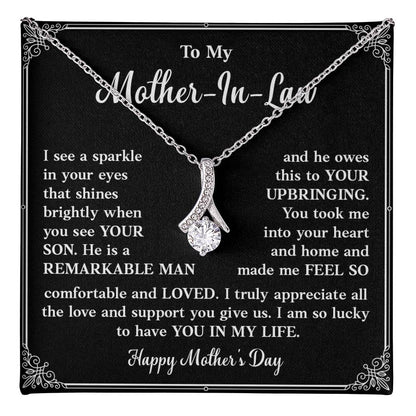 Necklace Gift for Mother-In-Law from Daughter With Gift Box