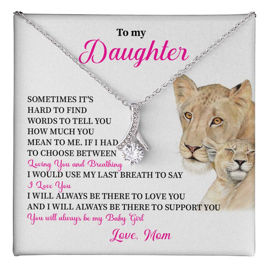 Necklace for Daughter from Mom – Gift Box Included