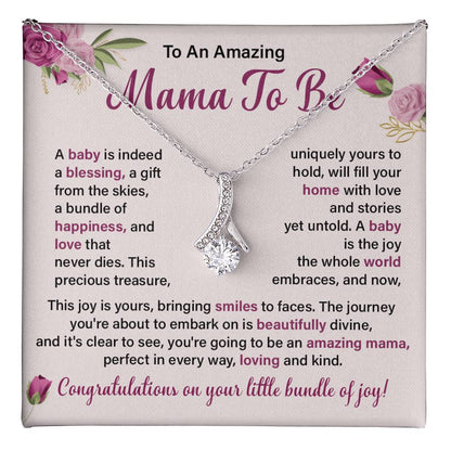 Necklace Gift for Pregnant Wife or Mama To Be