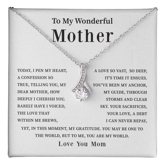 Mother's Day Necklace Gift With Love and Appreciation