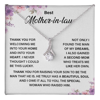 Mother-in-Law Necklace Gift from Daughter-in-Law