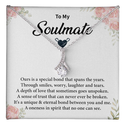 Elegant Soulmate Necklace Gift for Her – Gift Box
