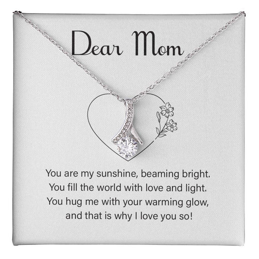 Meaningful Necklace For Mom With Message Card & Gift Box