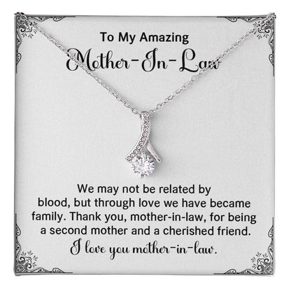 Mother-In-Law Necklace Gift from Daughter-in-Law