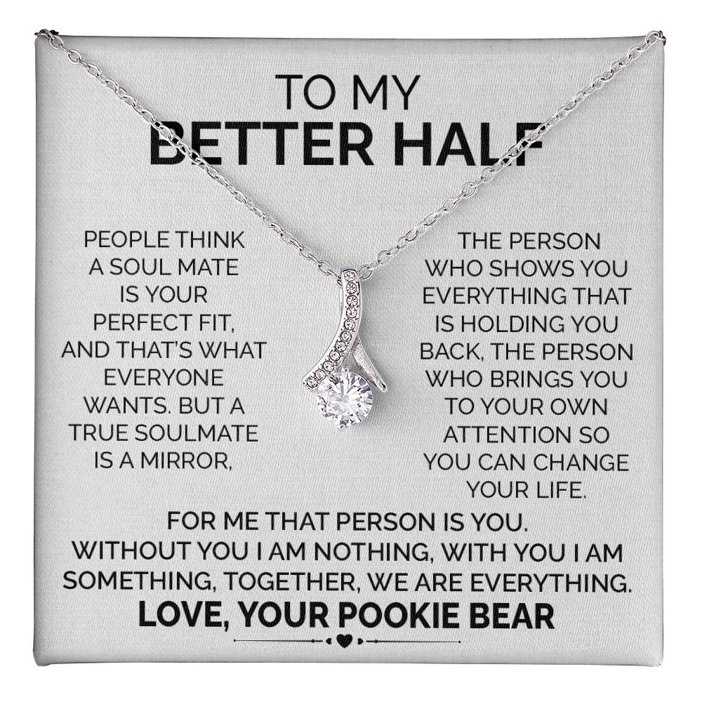 Gift for Better Half From Pookie Bear With Message Card