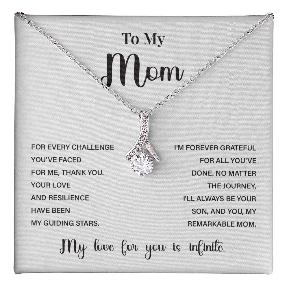 To my mom for every challenge.