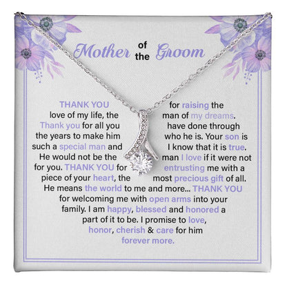 Gift for Mother of Groom from Bride – Message Card