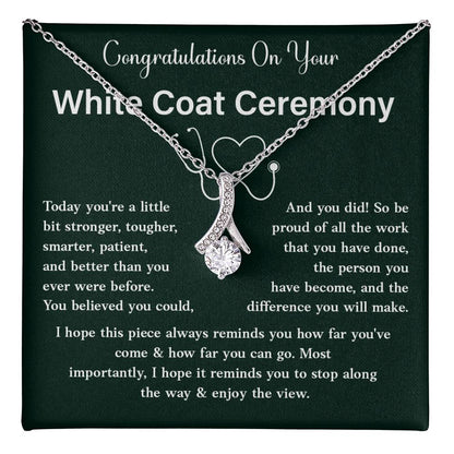 Necklace Gift for White Coat Ceremony With Meaningful Box