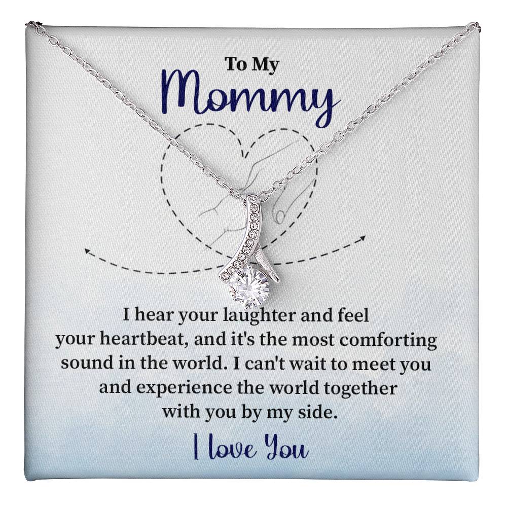 Necklace Gift for Mom to Be from Baby with Gift Box