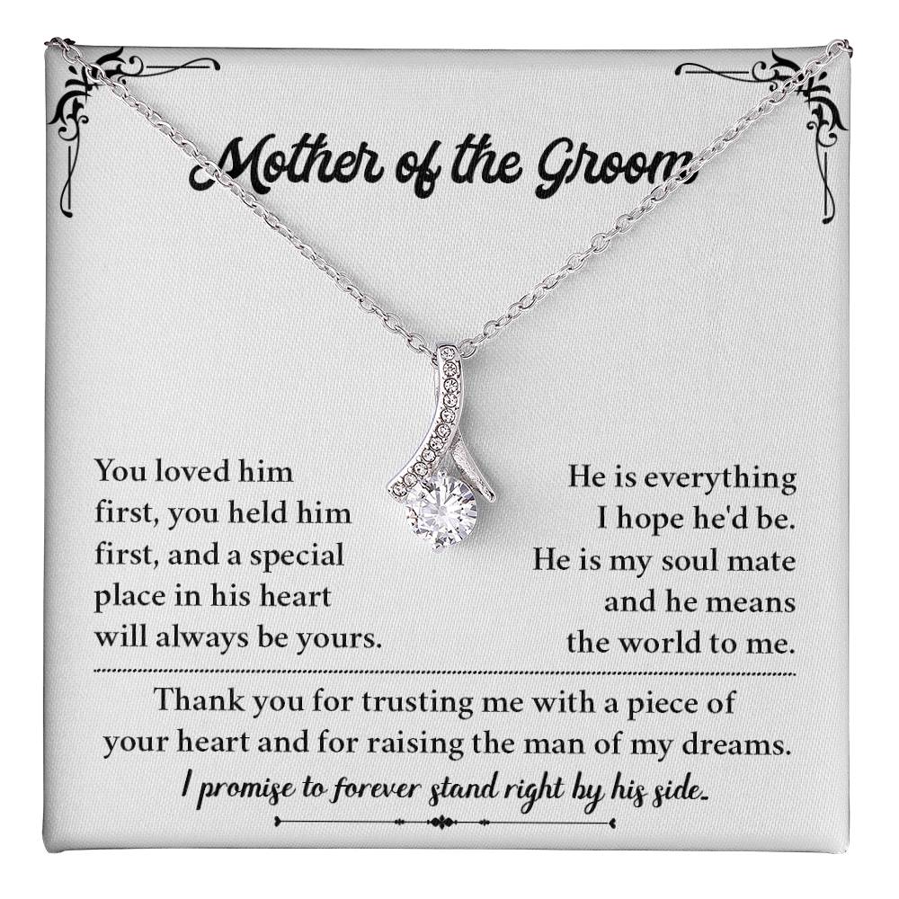 Wedding Gift for Mother of Groom with Message Card
