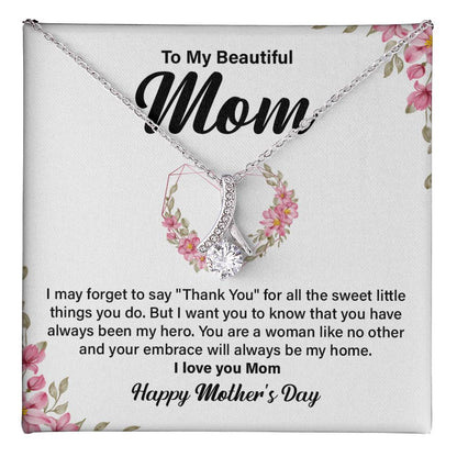 Beautiful Mom Gift for Mother’s Day with Card