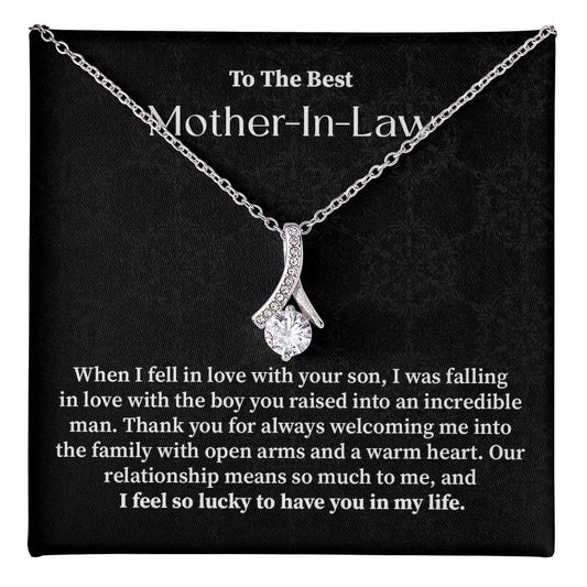 Mother-in-Law Necklace Gift from Daughter-in-Law
