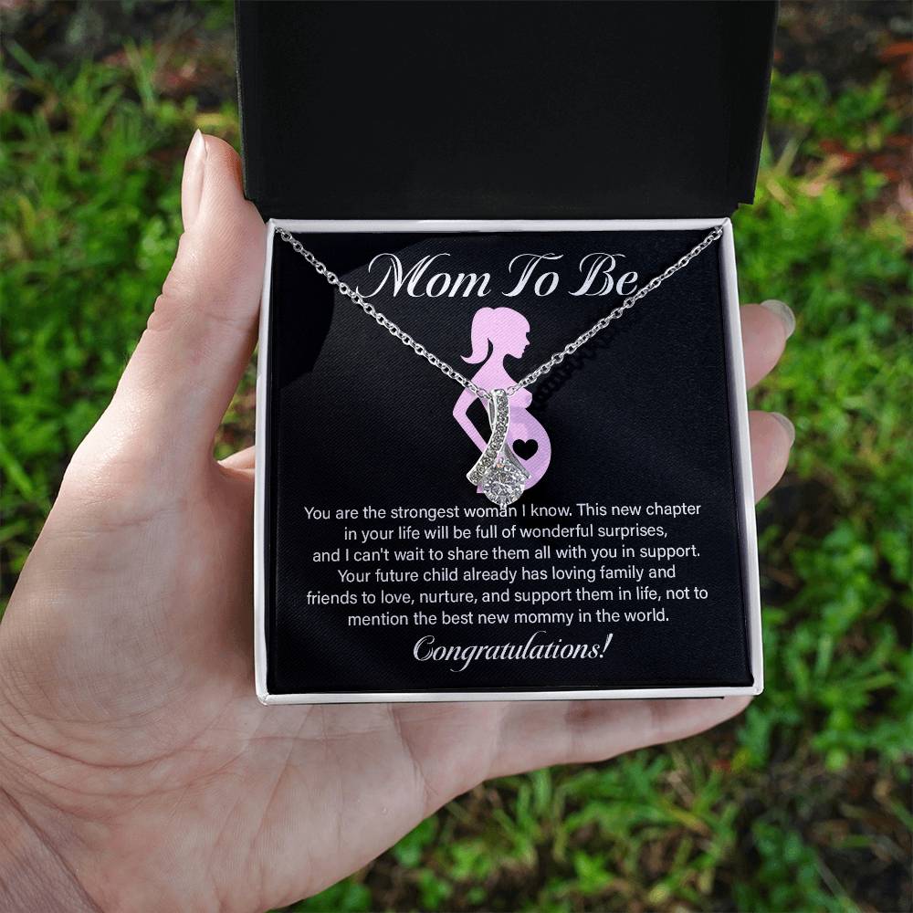 Mom To Be Necklace – Elegant Gift for Pregnancy