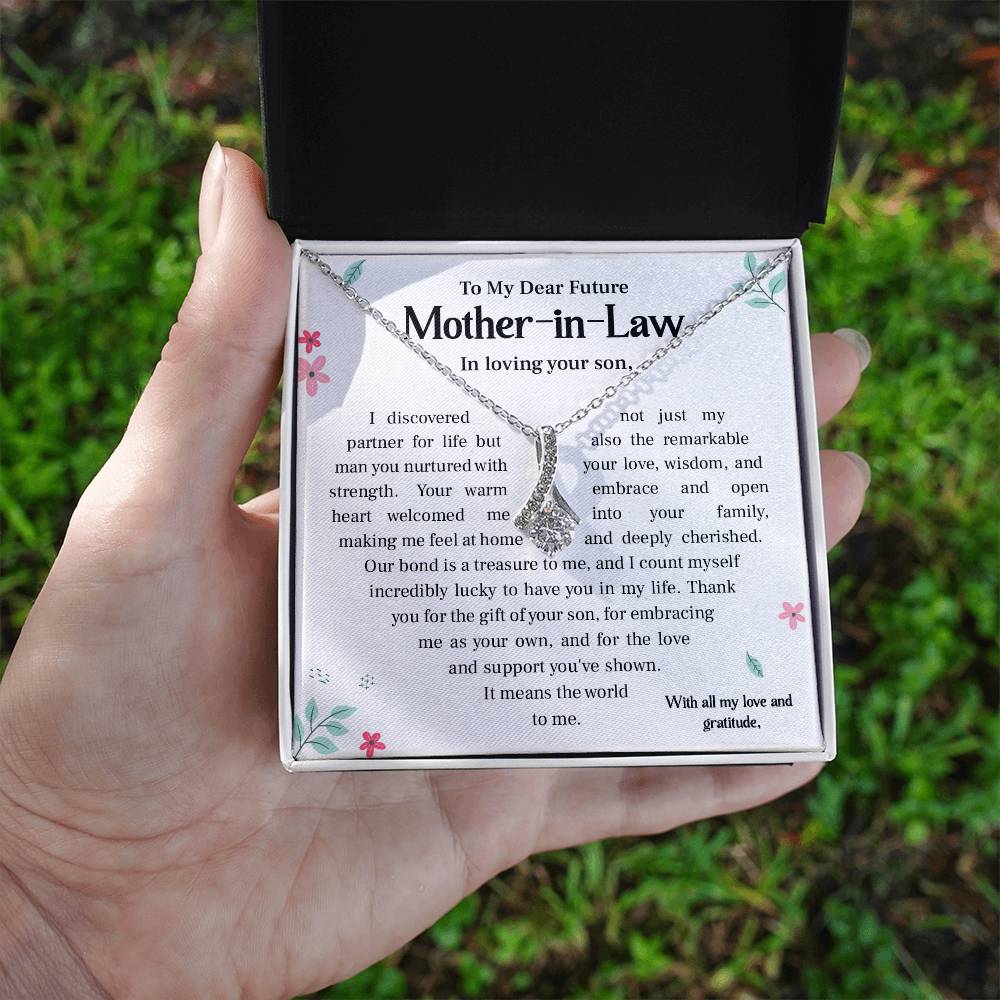 Future Mother-in-Law Necklace from Bride