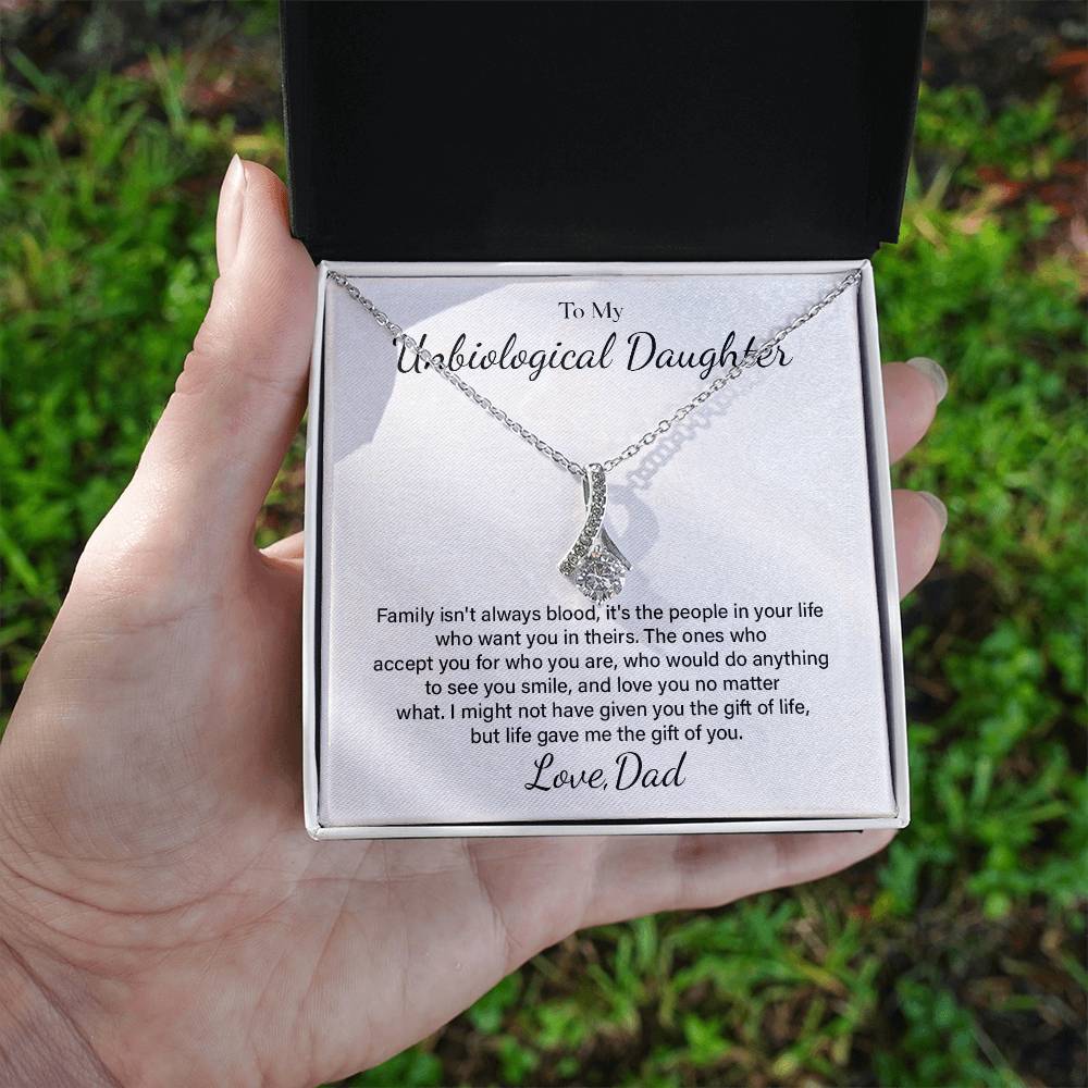 To My Unbiological Daughter – Heartfelt Gift from Father