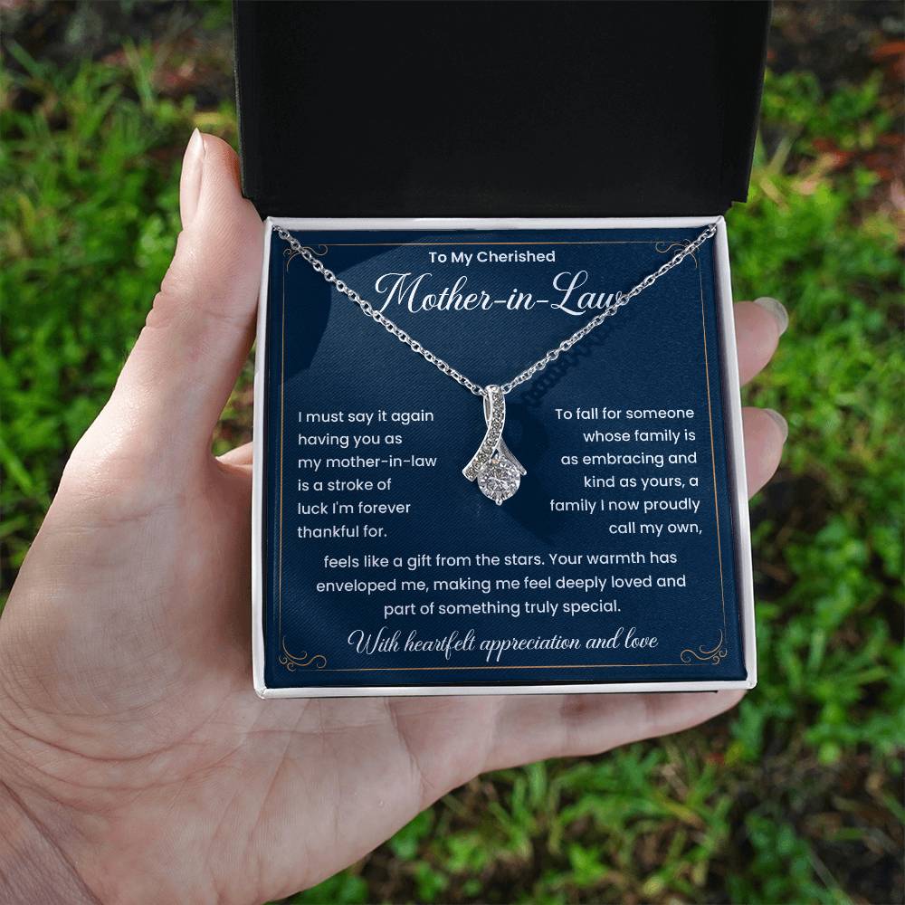 Mother-in-Law Gift Necklace from Daughter-in-Law