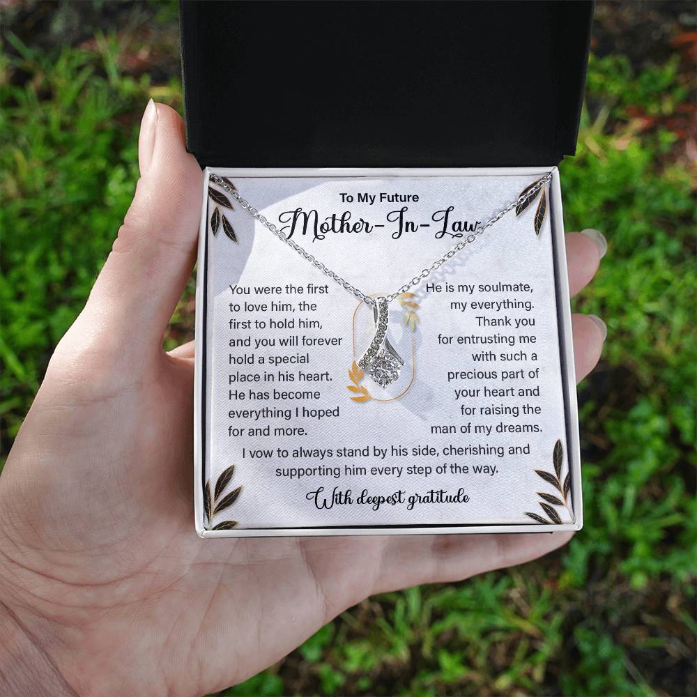 Future Mother-in-Law Necklace from Bride