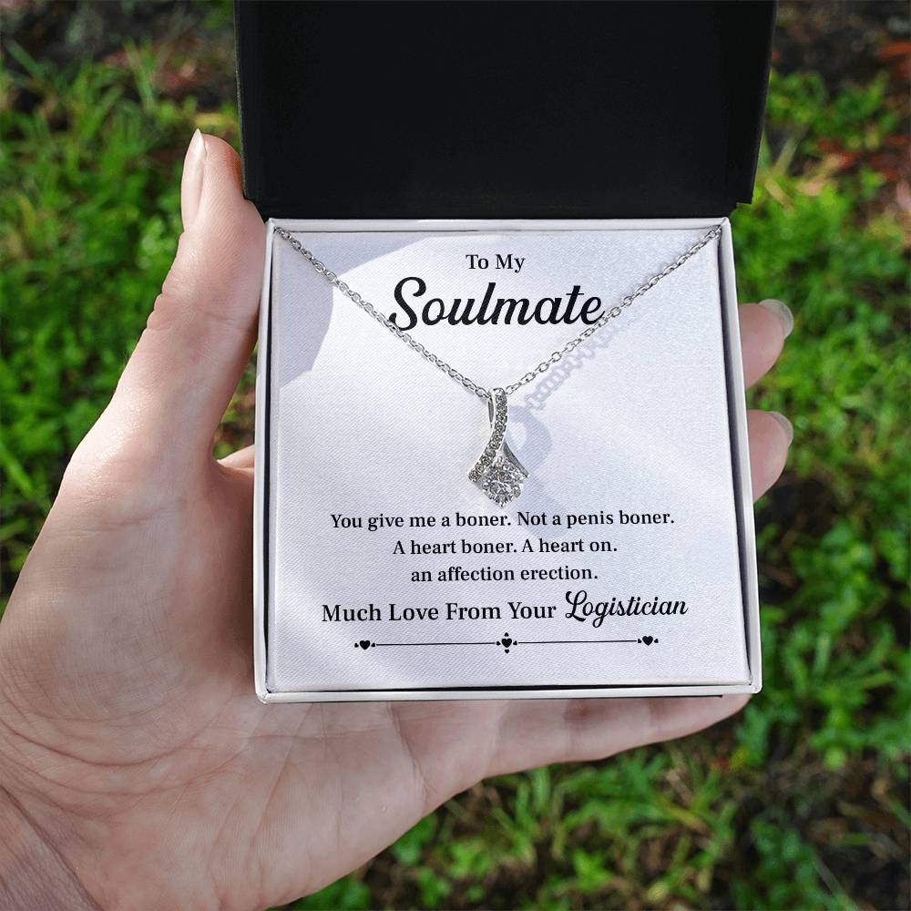 Romantic Necklace Gift from Logician – Message Card