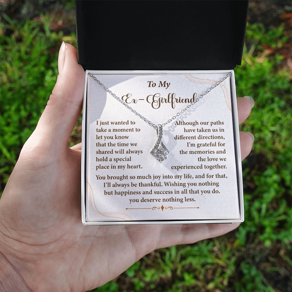 Memorable Gift for Ex-Girlfriend – Thank You with Heartfelt Note