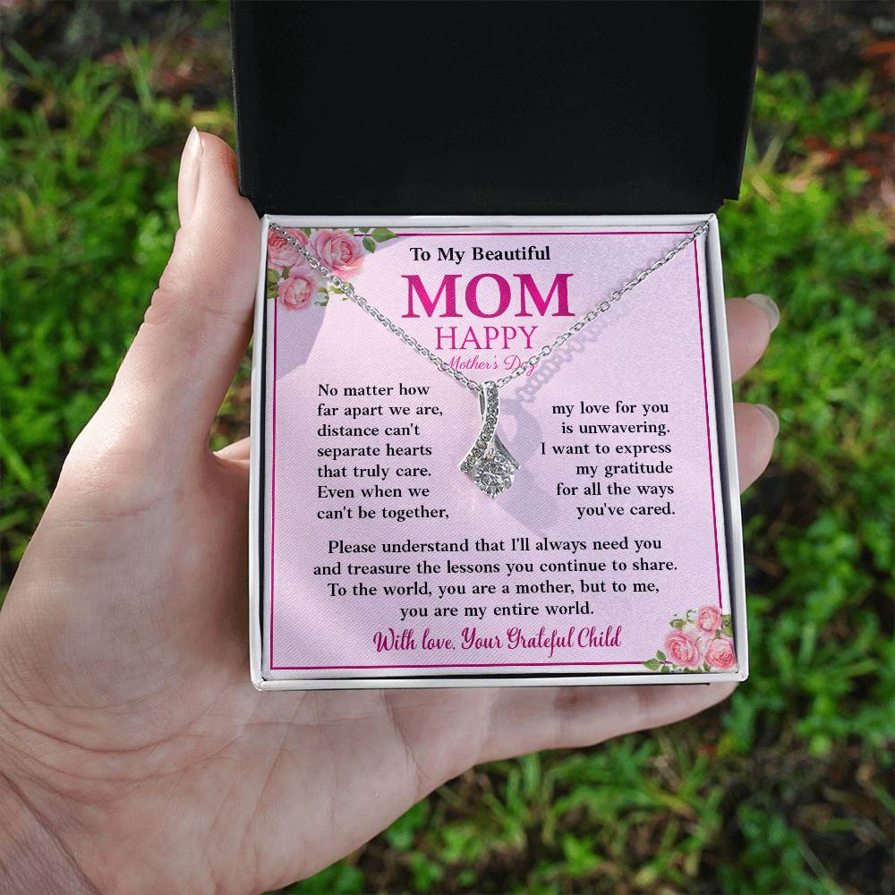 Mother’s Day Necklace Gift from Grateful Child