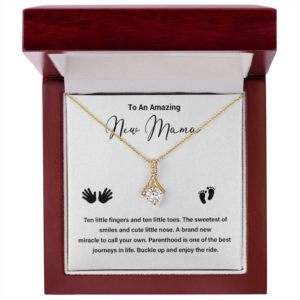 New Mama Necklace – Gift for First Time Mom
