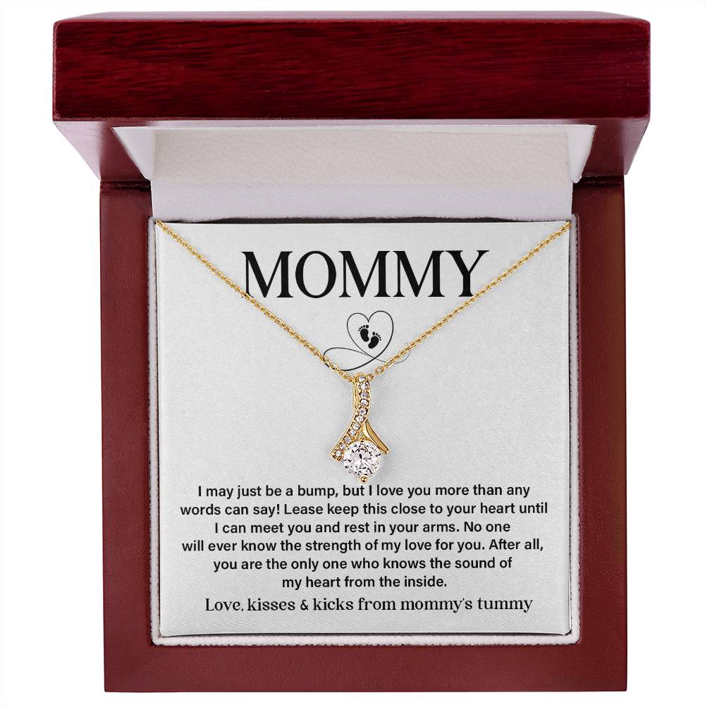 Mommy Necklace Gift from Bump – Heartfelt Message