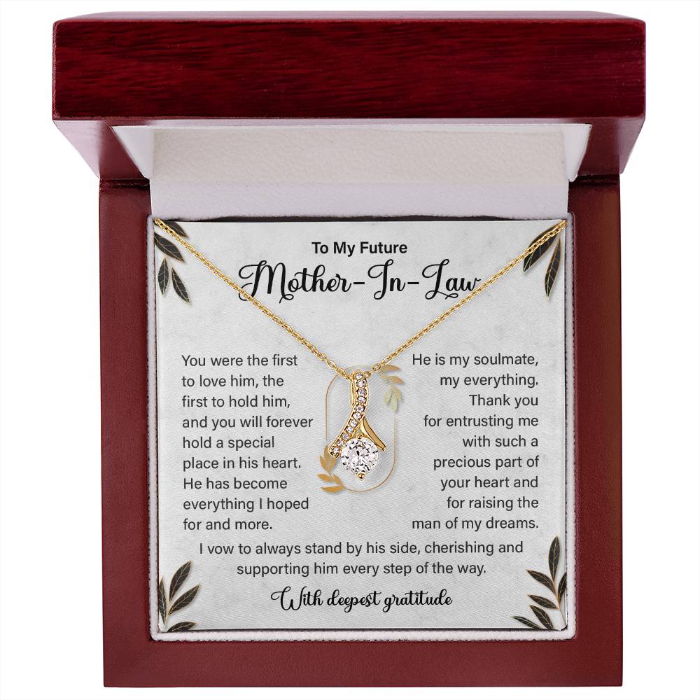 Future Mother-in-Law Necklace from Bride