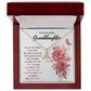 Granddaughter Necklace Gift – Blessing from God Message Box