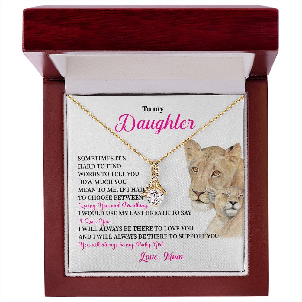 Necklace for Daughter from Mom – Gift Box Included