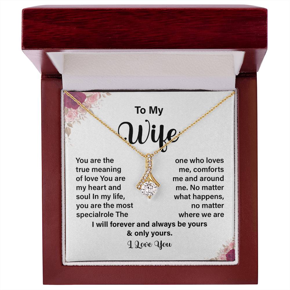 Wife Gift from Husband – Romantic Message Card Box