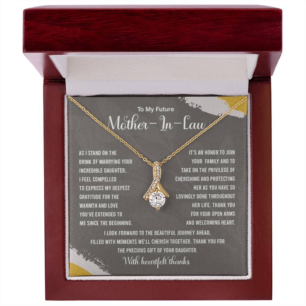 Future Mother-in-Law Necklace from Groom