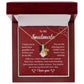 Soulmate Necklace Gift for Her – Message Card Box