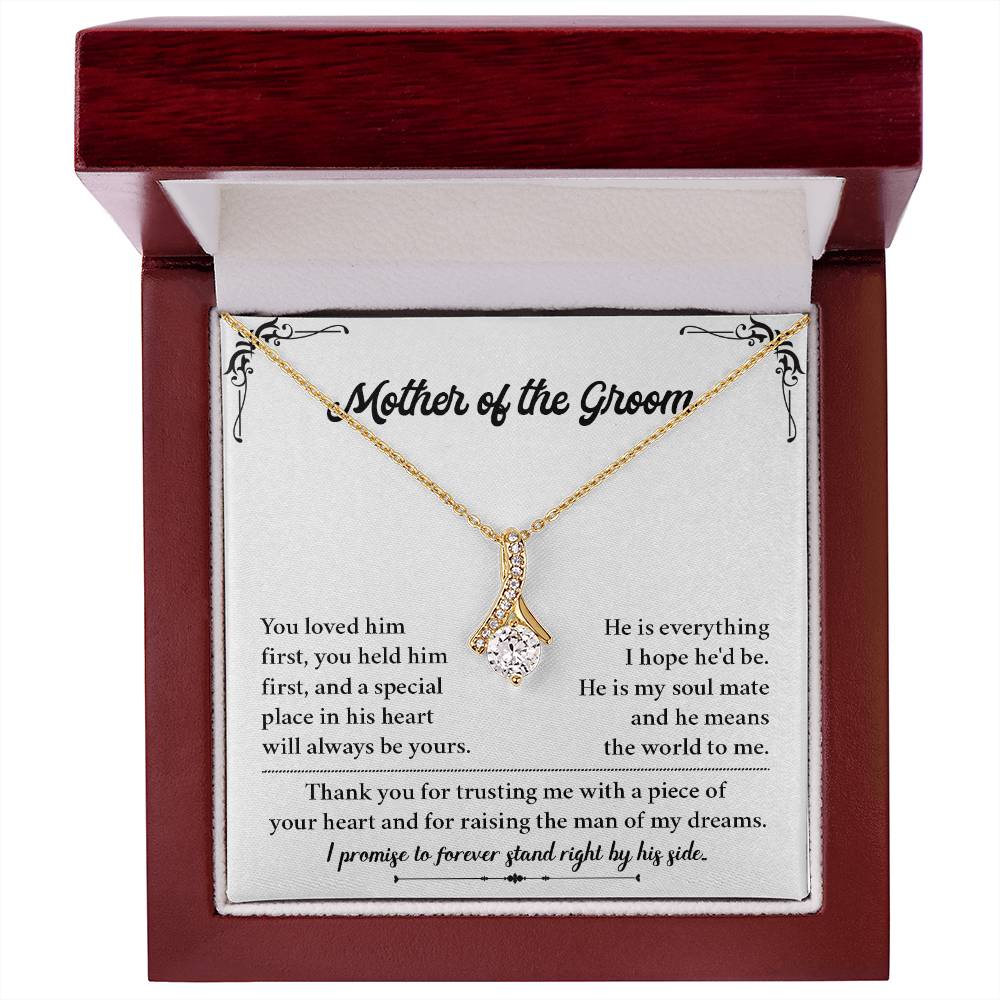 Wedding Gift for Mother of Groom with Message Card
