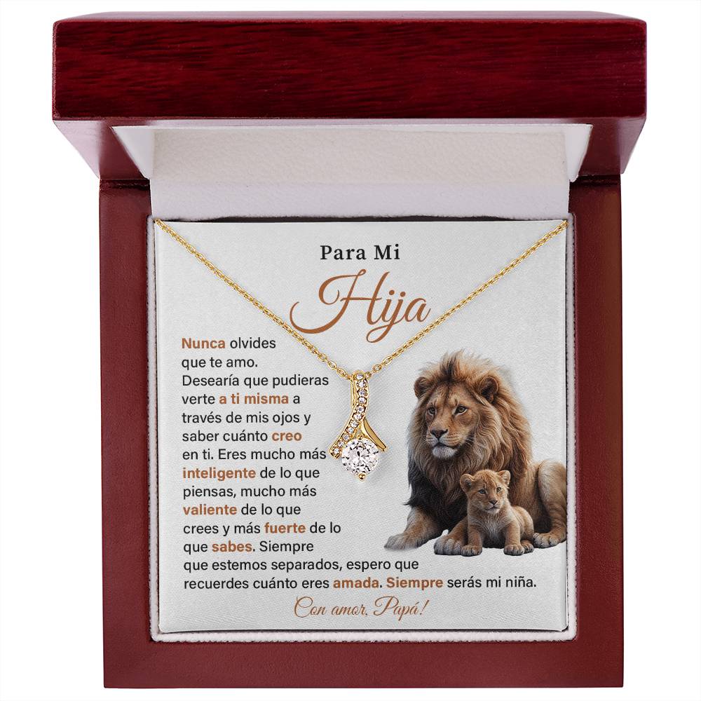 Collar Para Mi Hija de Papá – Mensaje de Amor y Orgullo