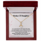 Mother & Daughter Necklace Gift With Heartfelt Card