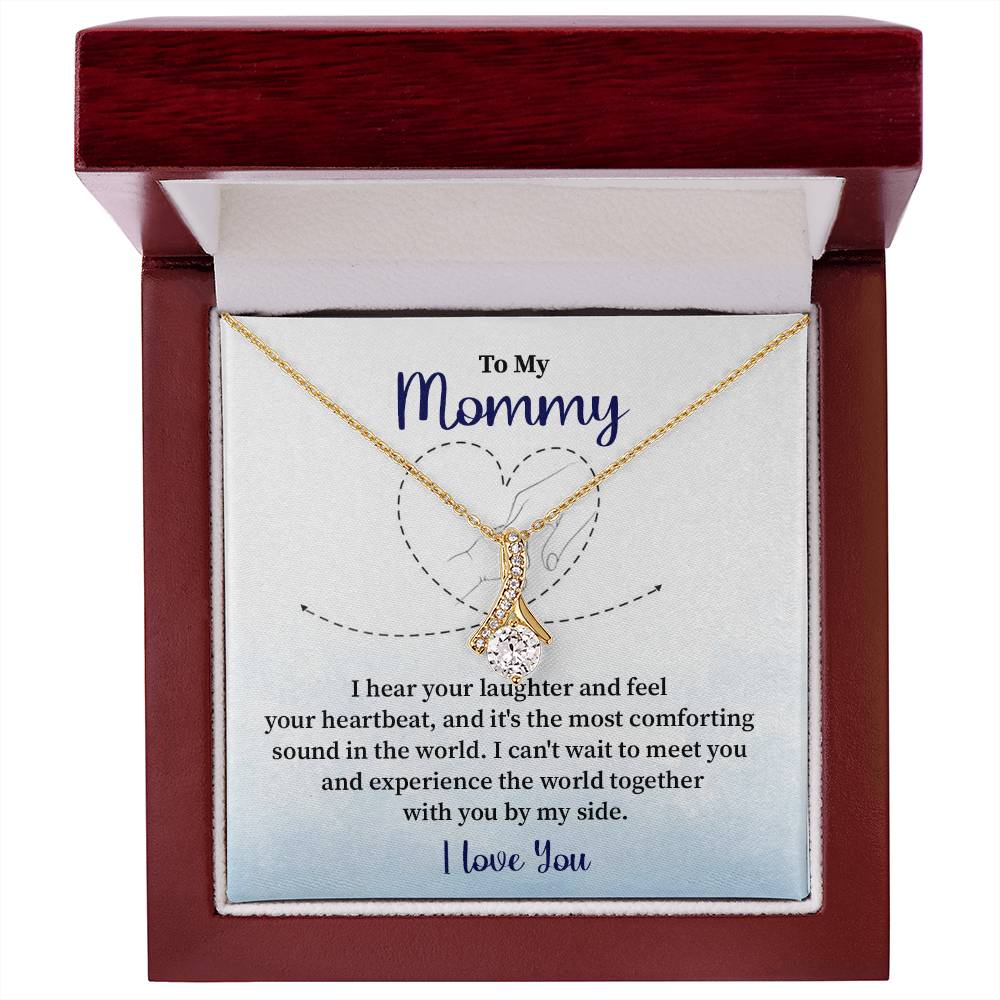 Necklace Gift for Mom to Be from Baby with Gift Box