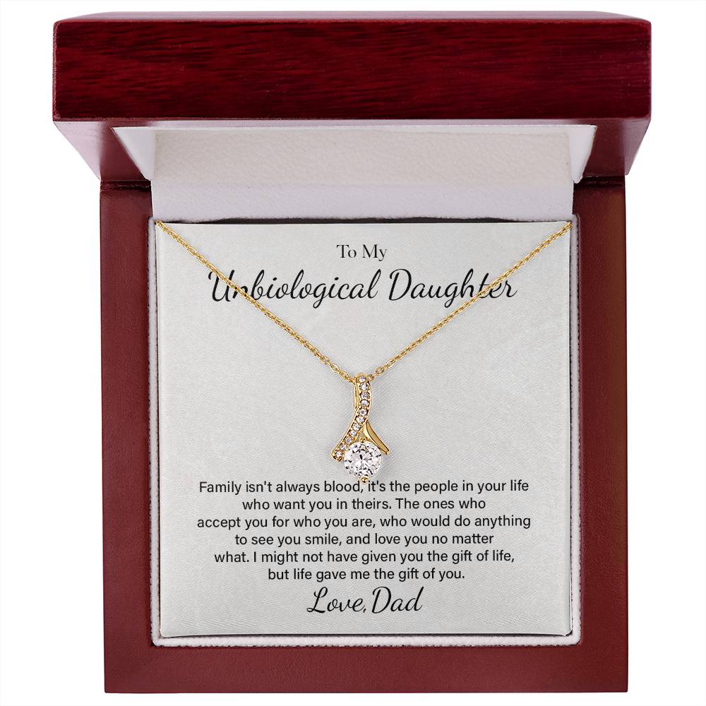 To My Unbiological Daughter – Heartfelt Gift from Father