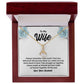 Romantic Wife Necklace Gift – Message Card Included
