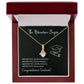 Graduation Necklace for Her with Message Card