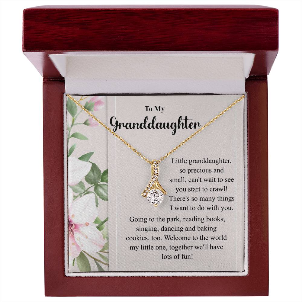 Granddaughter Gift from Grandma – Message Card